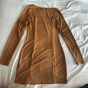 Light brown medium dress